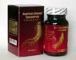 American Ginseng Concentrate (60 softgels)