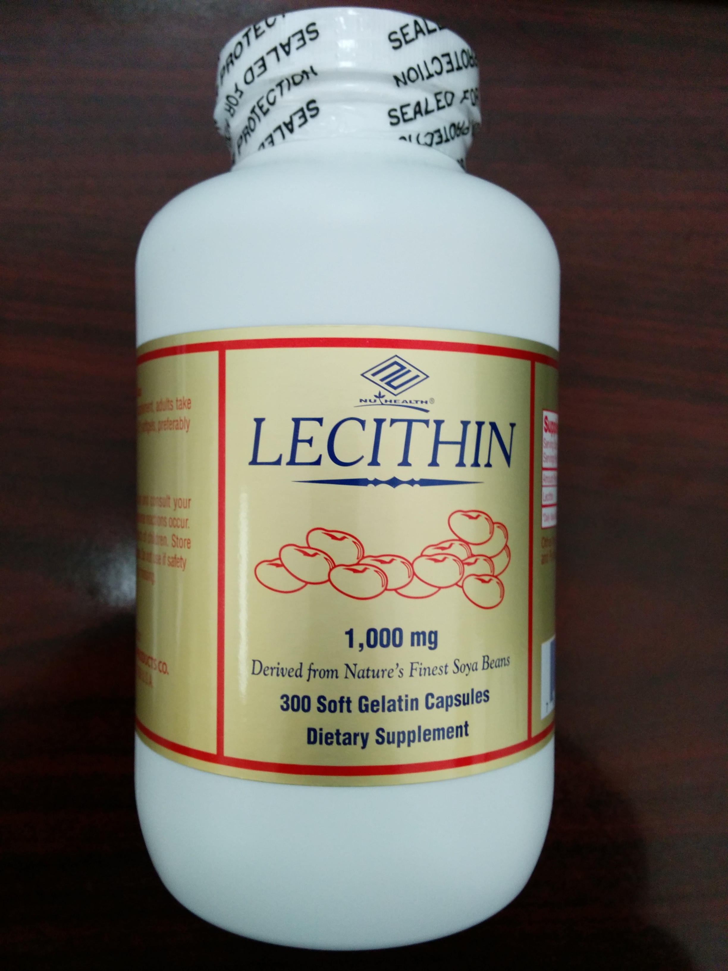 N-H Lecithin (1.2g,300 softgels)