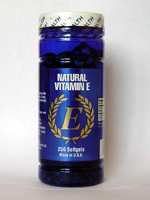Vitamin E (400 IU, 250 softgels)