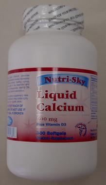 Liquid Calcium (300mg, 300 softgels)
