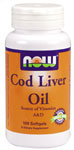 Cod Liver Oil (Vitamin A &D, 100 softgels