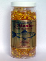 NCB Alaska Deep Sea Fish Oil (1g, 200 softgels)