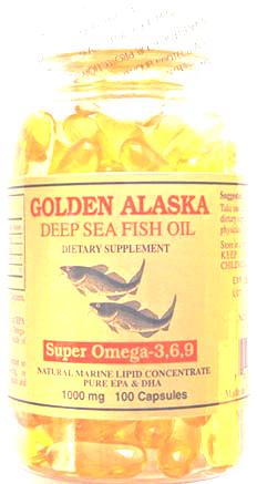 Super Omega-3 Fish Oil (1g, 100 softgels)