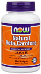 Natural Beta-Carotene(25000IU, 180 gels)