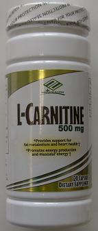 L-Carnitine (500mg, 120 caps)