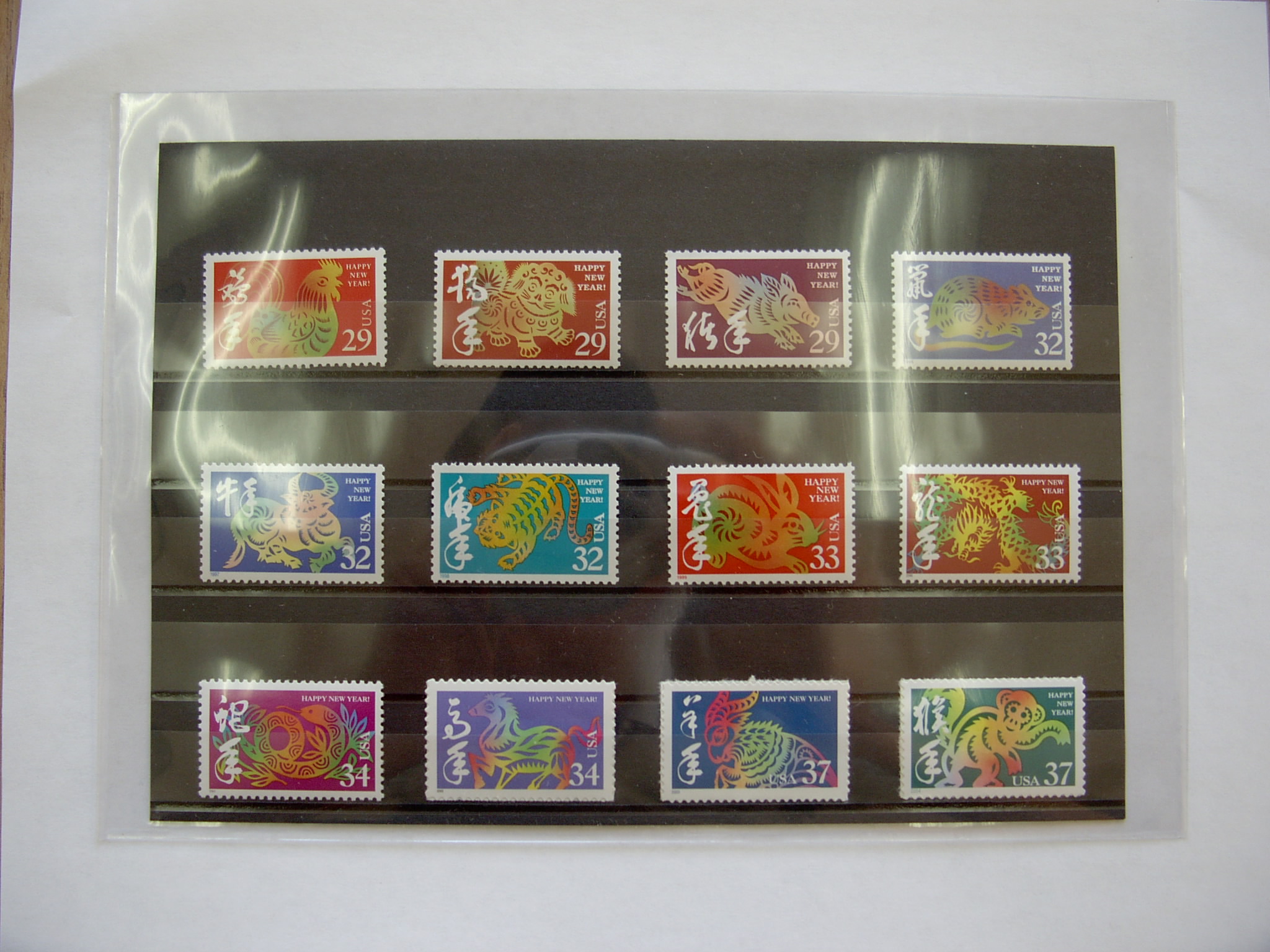 US Stamps(Chinese zodiac)