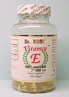 Vitamin E (400 IU, 200 softgels)