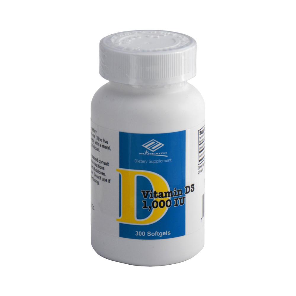 Vitamin D3 (300 softgels)